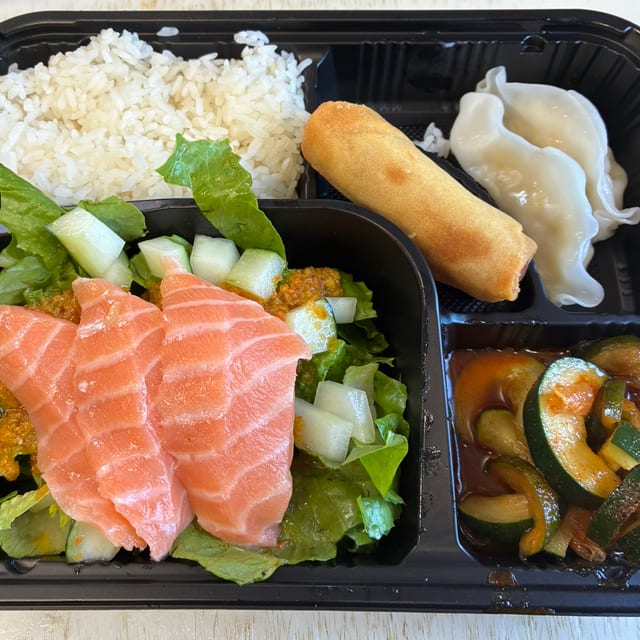 Sashimi Lunch Box.